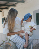 Mom Lemon T-Shirt Off White