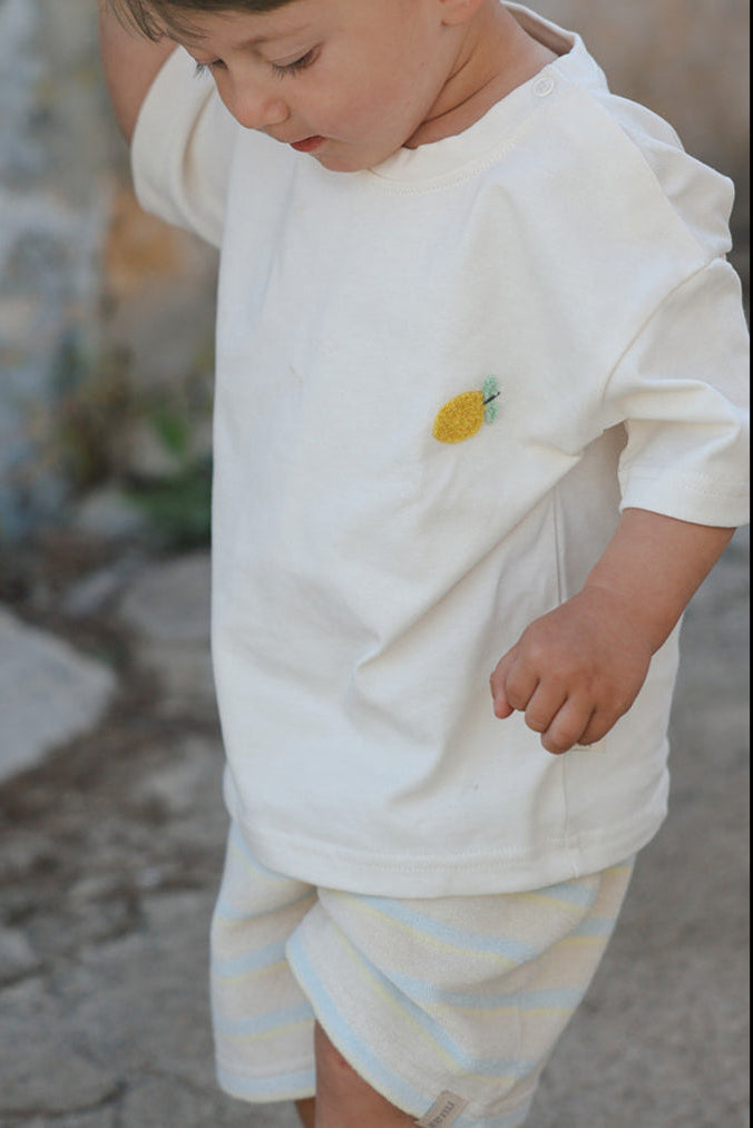 Kids Lemon Shirt Off White