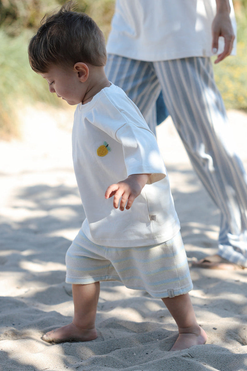 Kids Lemon Shirt Off White