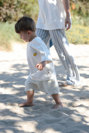 Kids Lemon T-Shirt Off White
