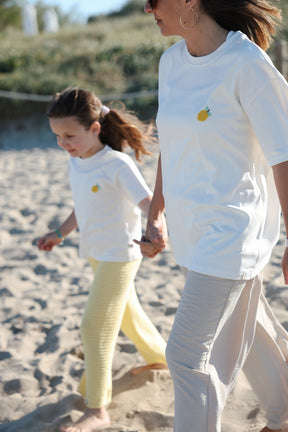 Kids Lemon T-Shirt Off White