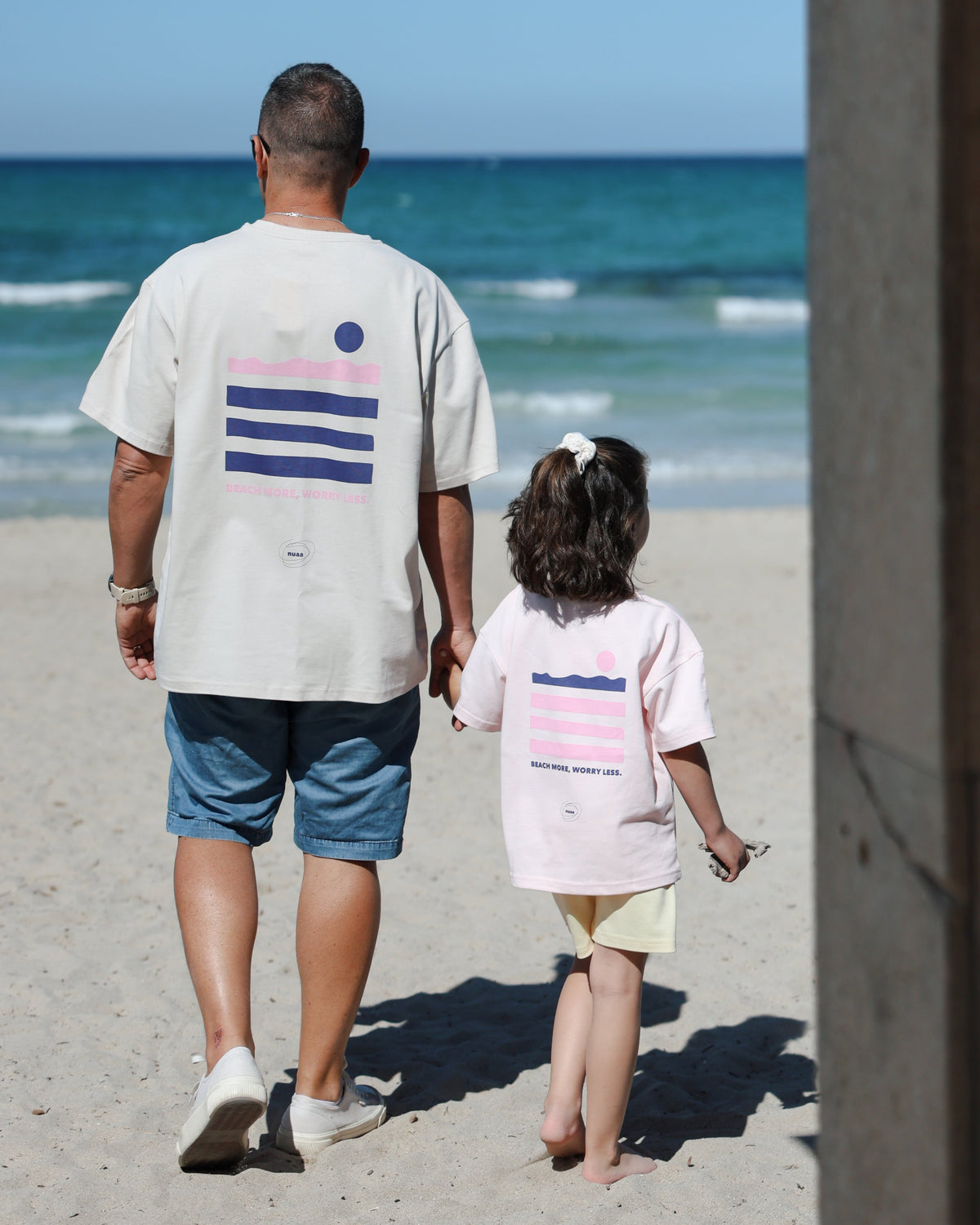 Dad Beach More T-Shirt Oat