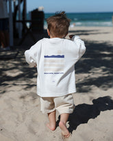 Beach More Longsleeve Soft White