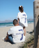 Dad Sandy Toes T-Shirt Soft White