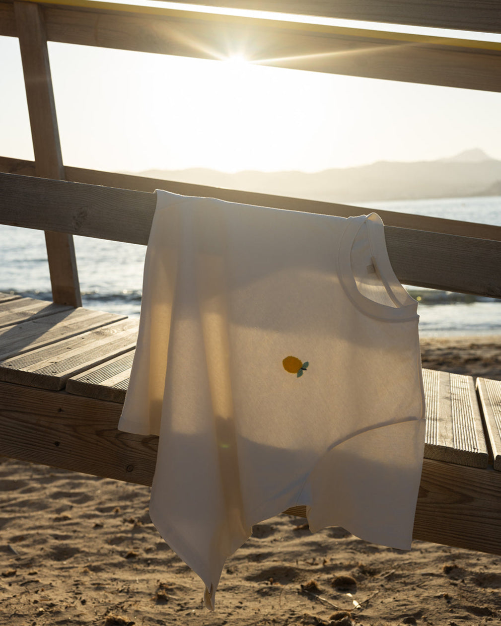 Dad Lemon T-Shirt Off White