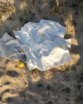 Mom Lemon T-Shirt Off White