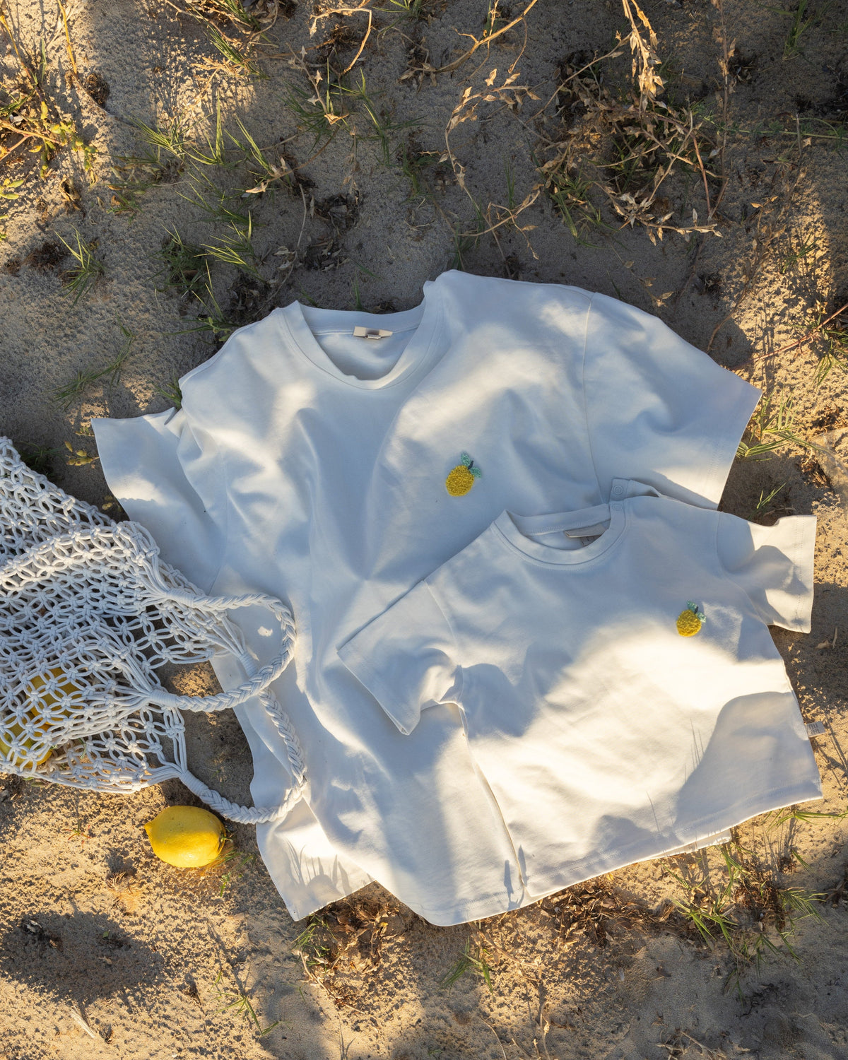Dad Lemon T-Shirt Off White