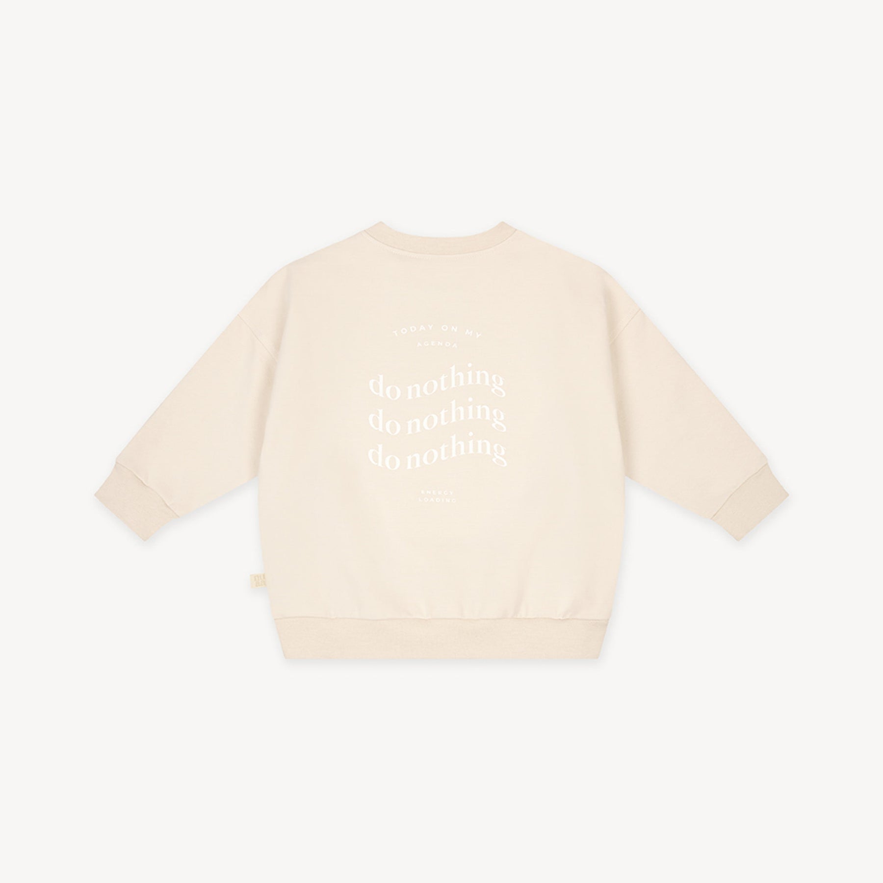 Mini Do Nothing Oversized Sweater Sand