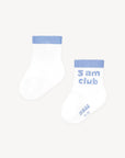 Socks 5 am Club White/Blue